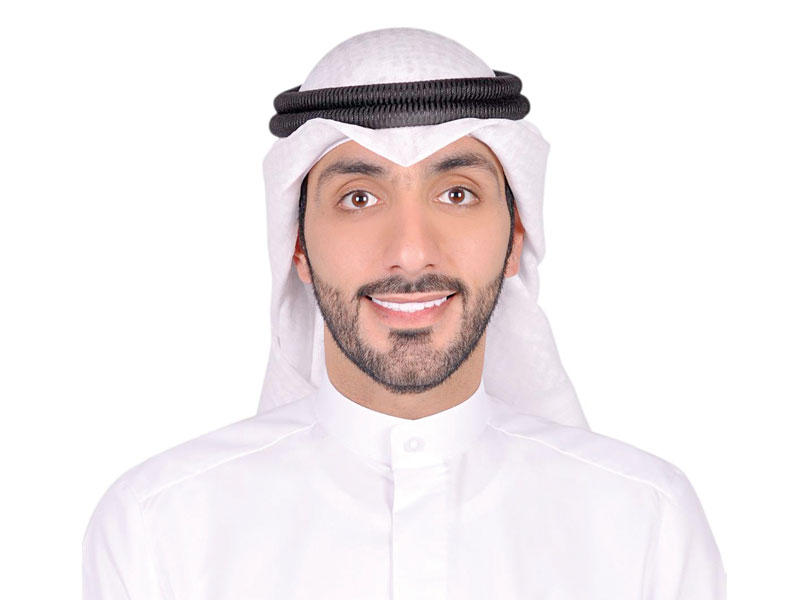 مصعب الملا  نائب رئيس الهيئة التنفيذية للاتحاد الوطني لطلبة الكويت لشؤون الفروع