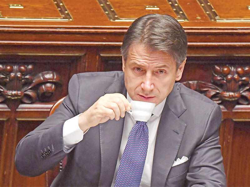 رئيس الوزراء الإيطالي جوزيبي كونتي