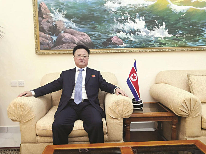 سفير كوريا الديمقراطية الشعبية لدى الكويت زو ميونغ تشول