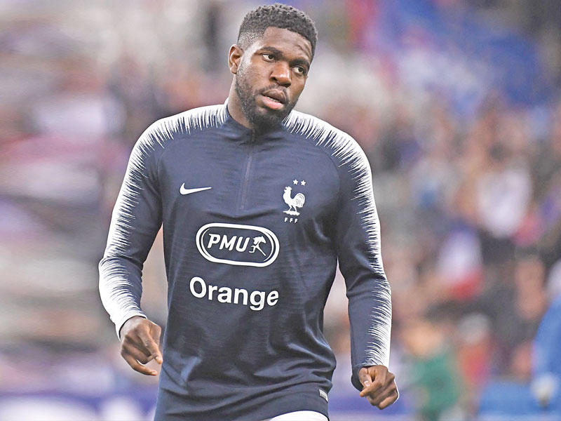 المدافع  صامويل أومتيتي