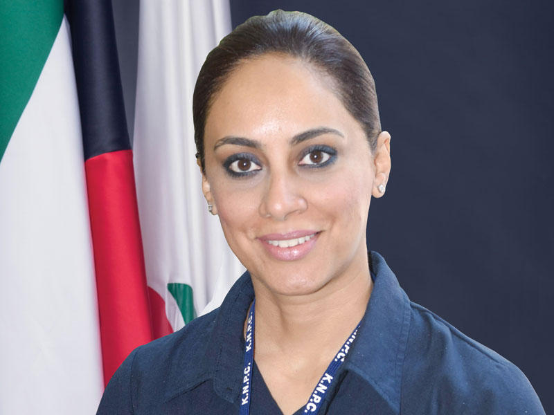 نائبة الرئيس التنفيذي في مصفاة ميناء عبدالله، م. وضحة الخطيب