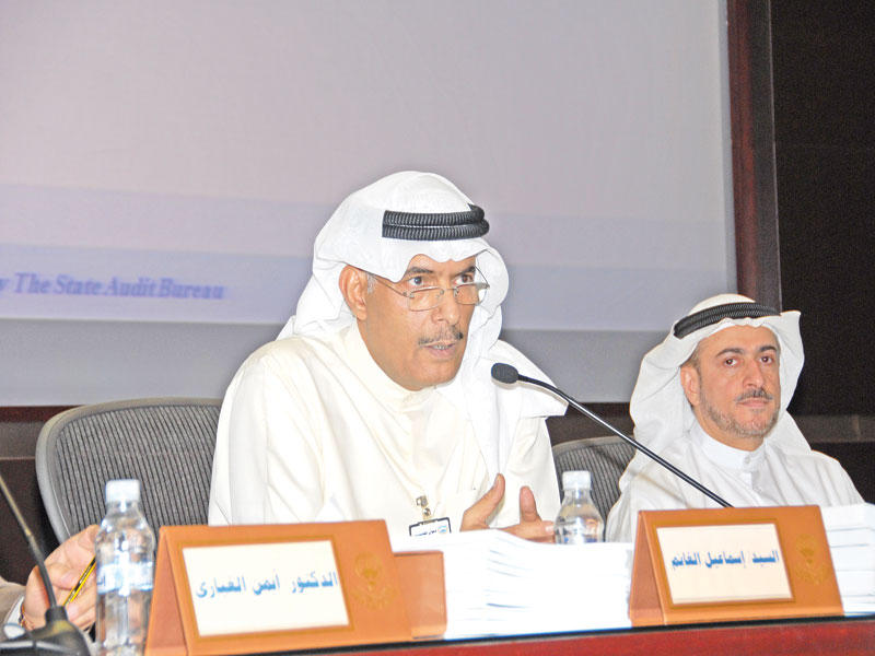 وكيل ديوان المحاسبة إسماعيل الغانم