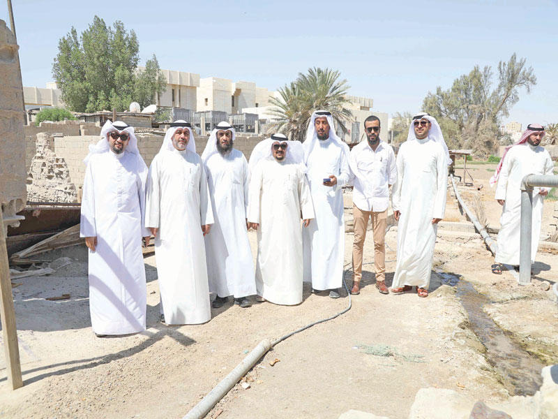 جولة أعضاء «البلدي» في الجهراء