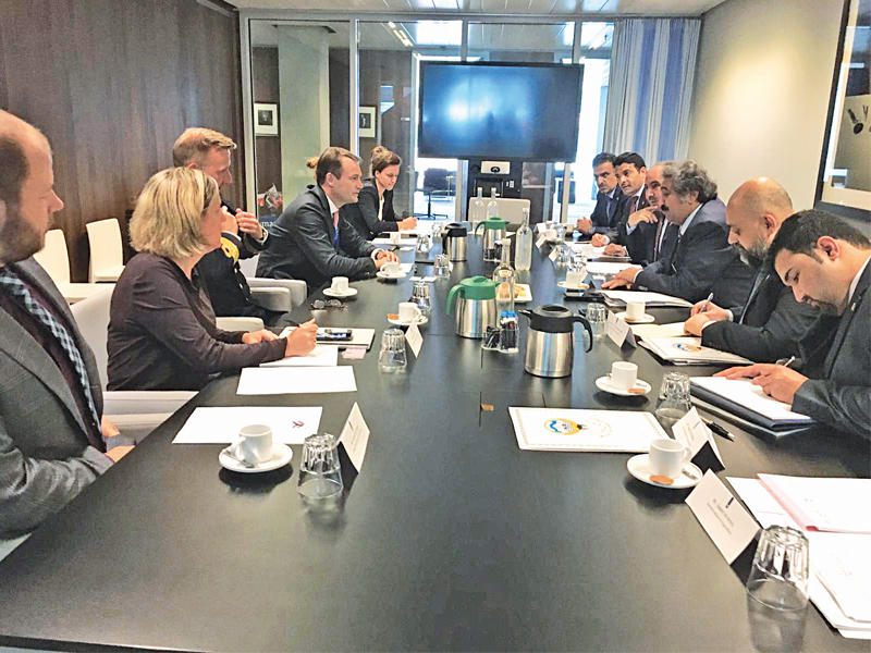 خلال اعمال الجولة الخامسة من المشاورات السياسية