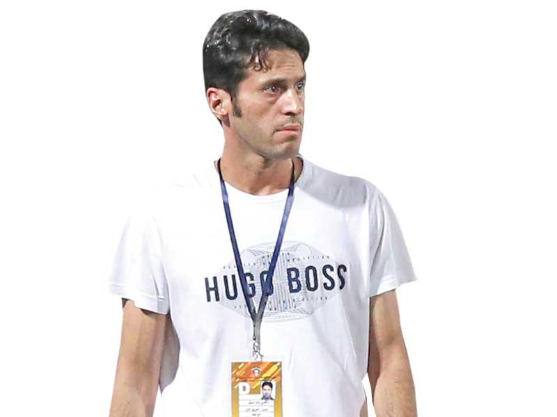 المدير الفني لفريق اليرموك لكرة القدم هاني الصقر