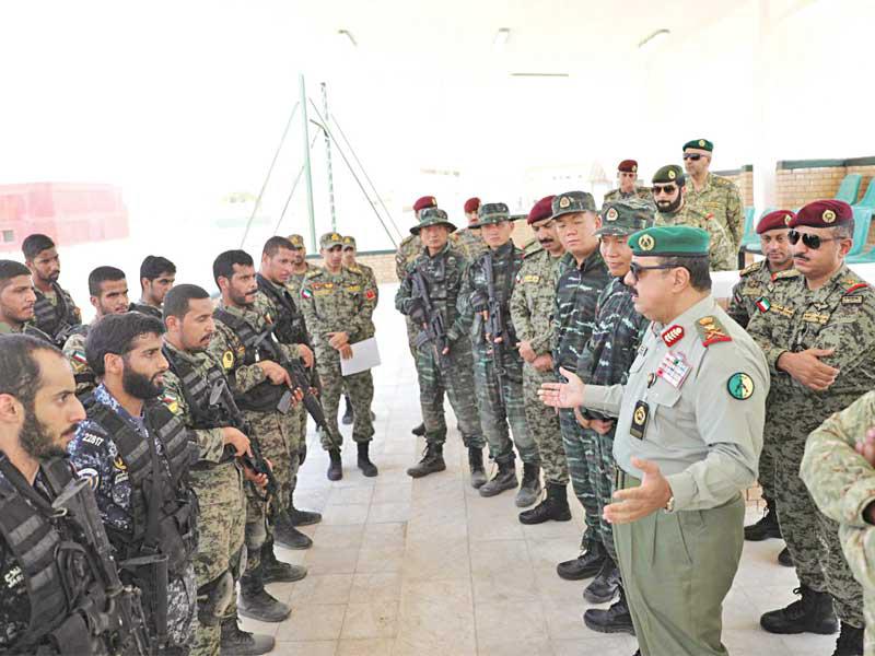 الرفاعي خلال الجولة