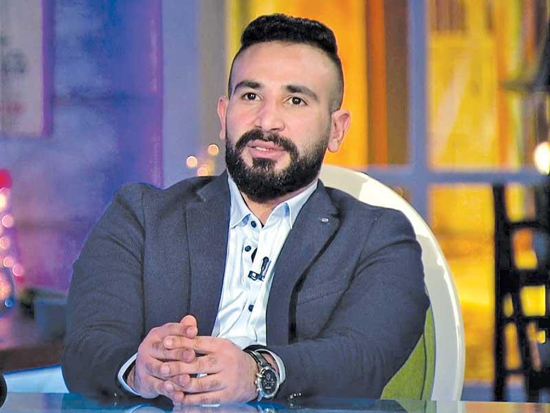 الفنان أحمد سعد 