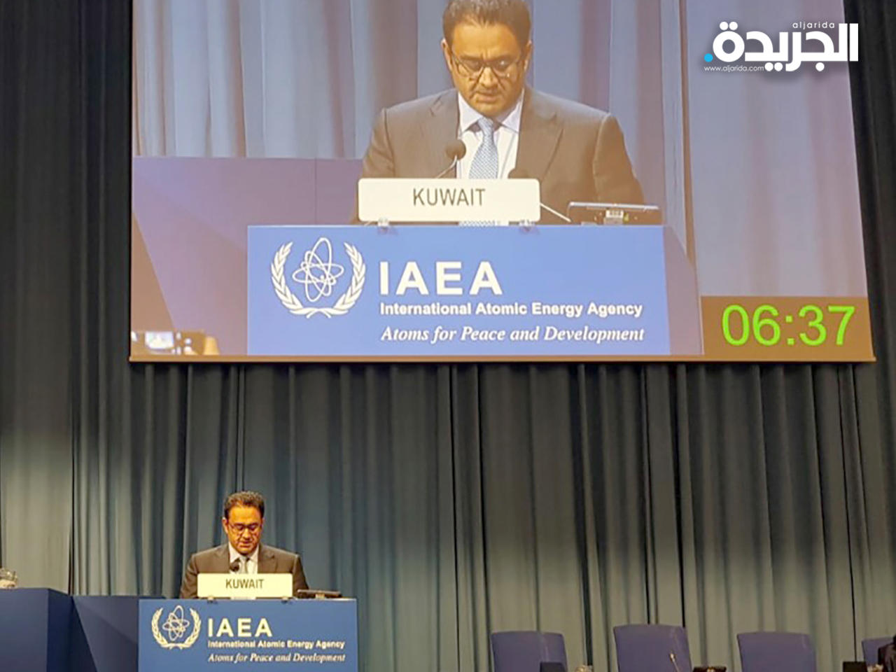  سفير الكويت لدى النمسا صادق معرفي 