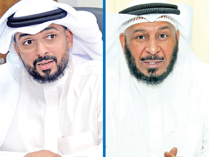 وزير الشؤون الاجتماعية سعد الخراز - وكيل الوزارة عبدالعزيز شعيب