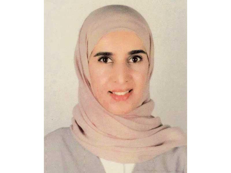 مديرة إدارة الشؤون القانونية بجمعية النجاة الخيرية عائشة العومي 