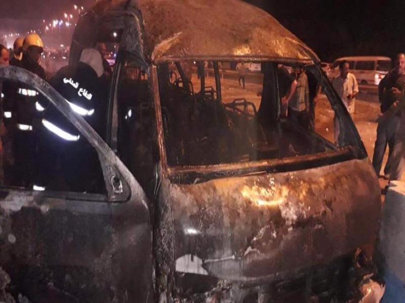 السيارة المفخخة التي انفجرت في كربلاء