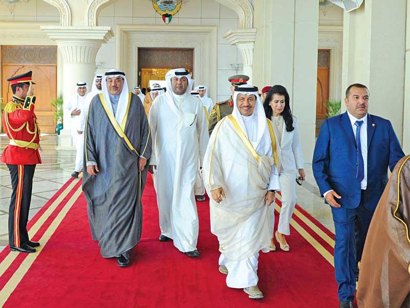 ممثل الأمير لدى مغادرته إلى نيويورك 