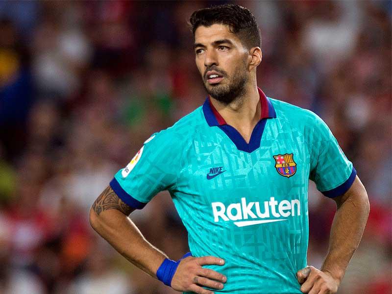 لويس سواريز مهاجم فريق برشلونة