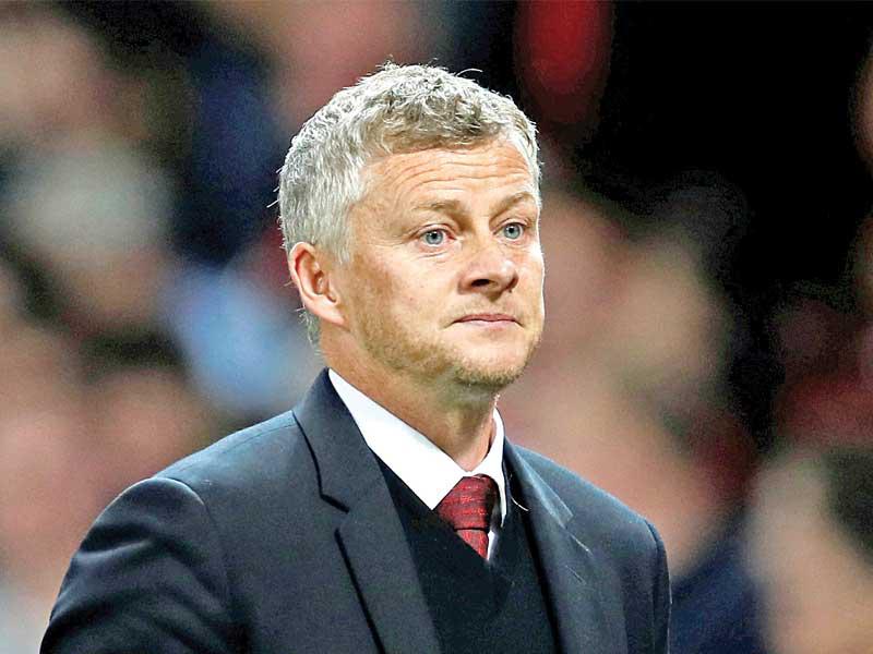  أولي جونار سولشاير مدرب فريق مانشستر يونايتد