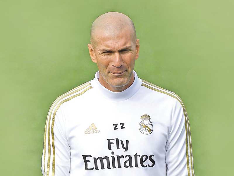 الفرنسي زين الدين زيدان، المدير الفني لريال مدريد