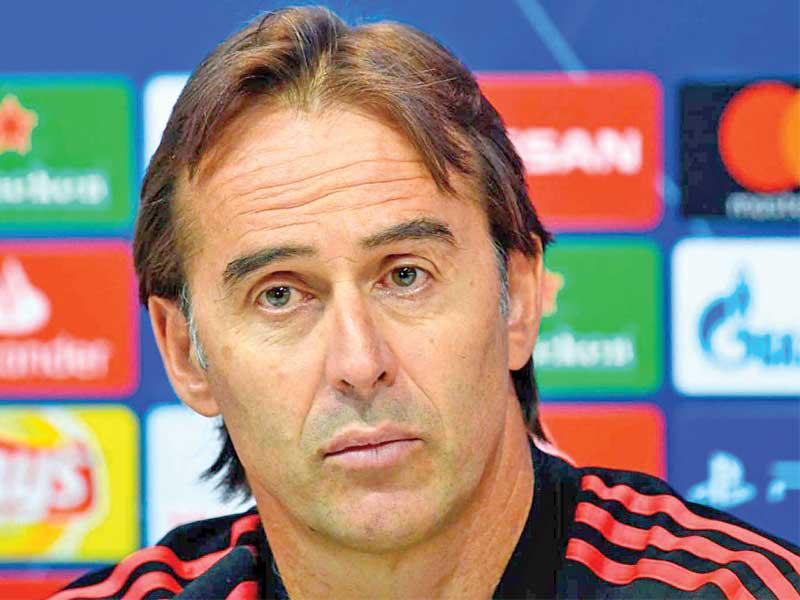 جولين لوبيتيغي، المدير الفني لإشبيلية