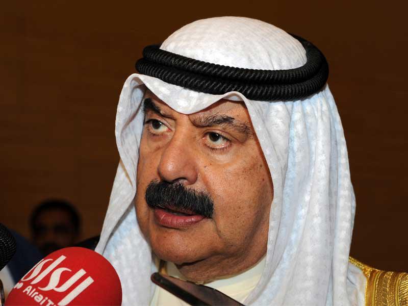 نائب وزير الخارجية الكويتي خالد الجارالله في تصريح للصحفيين