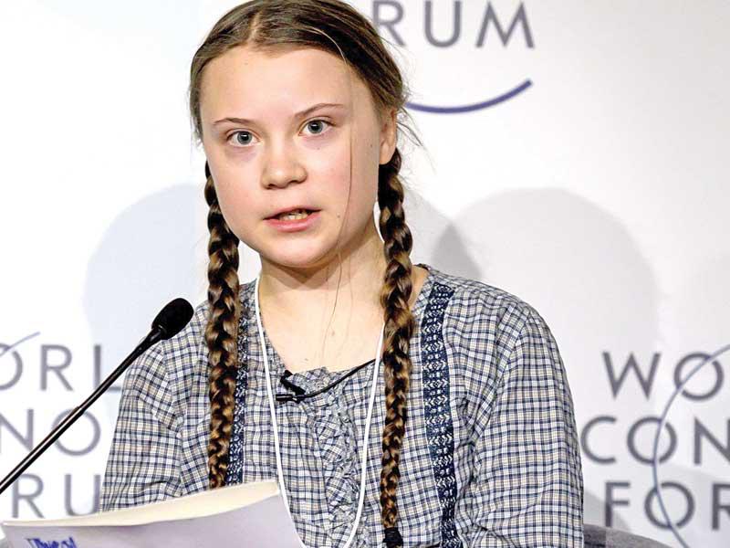 غريتا تونبرغ