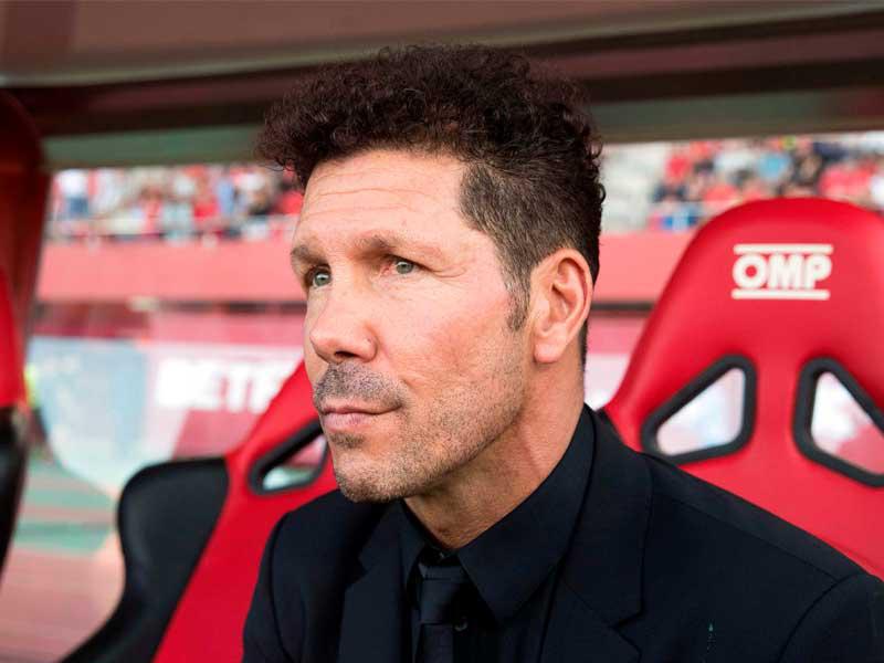 الأرجنتيني دييغو سيميوني، المدير الفني لأتلتيكو مدريد