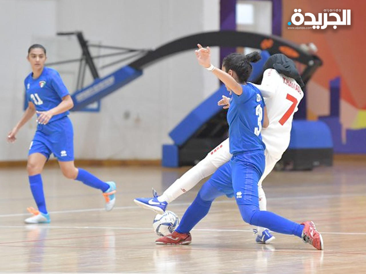 جانب من المباراة