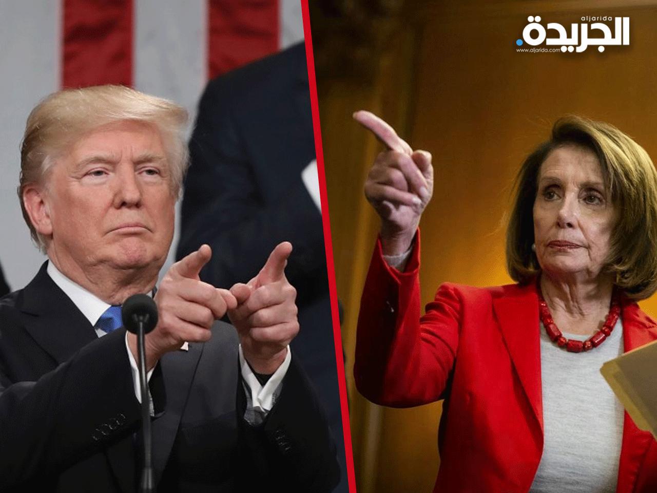 مايمشي بيلوسي وترامب