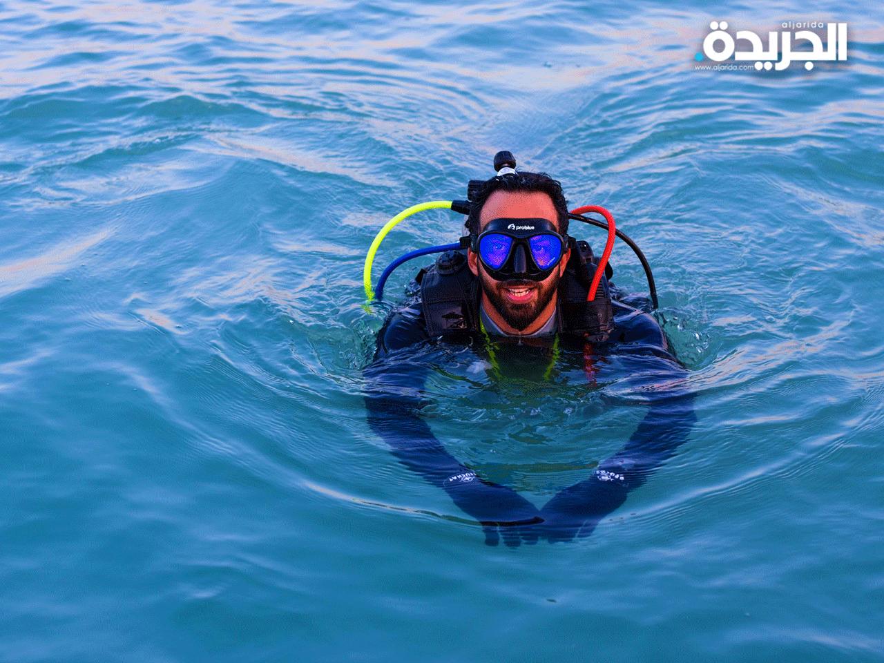  الغواص الكويتي اسامة الياقوت
