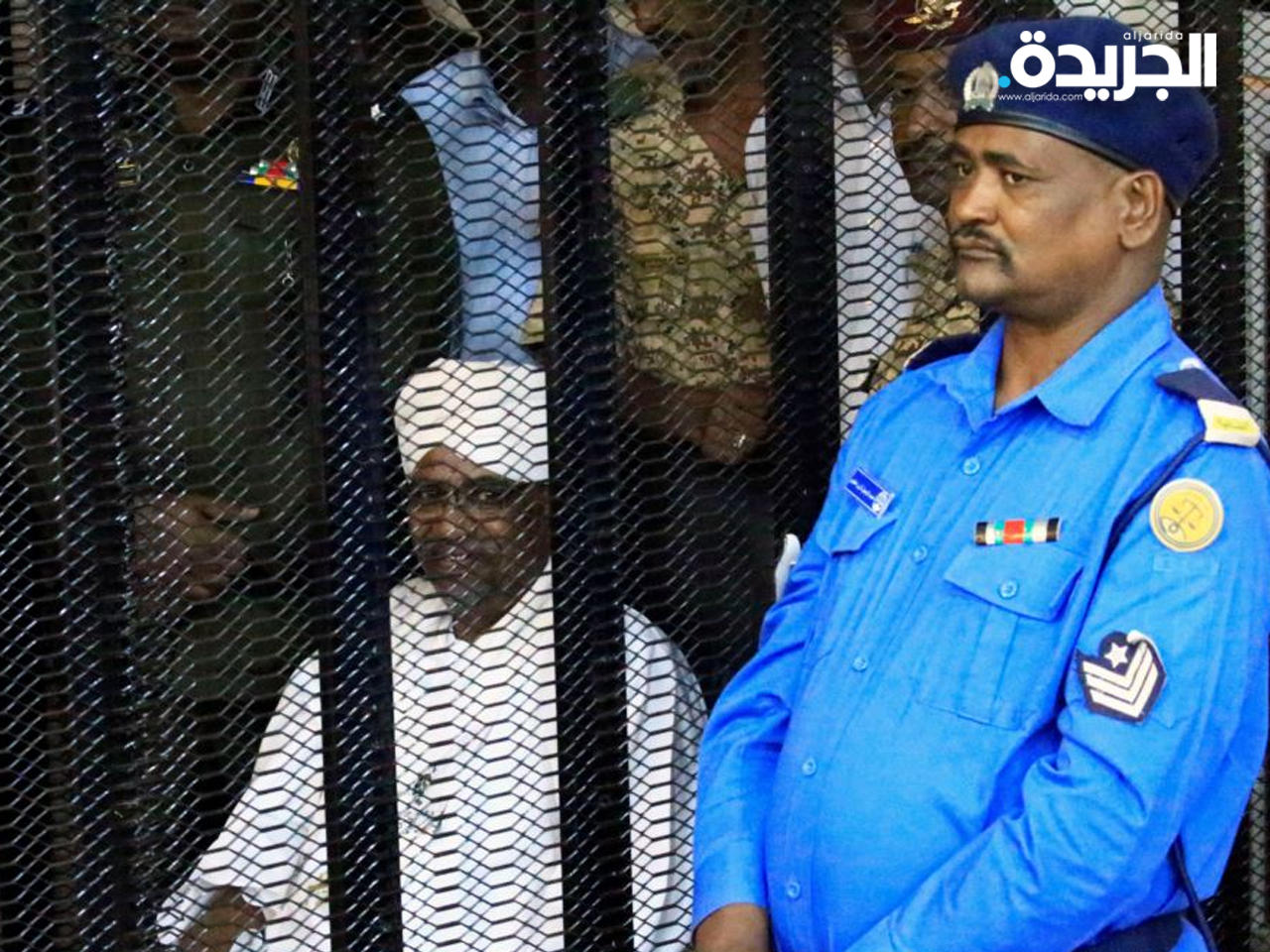 جانب من محاكمة البشير