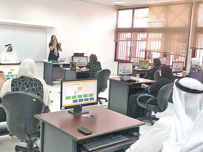 جانب من الورشة