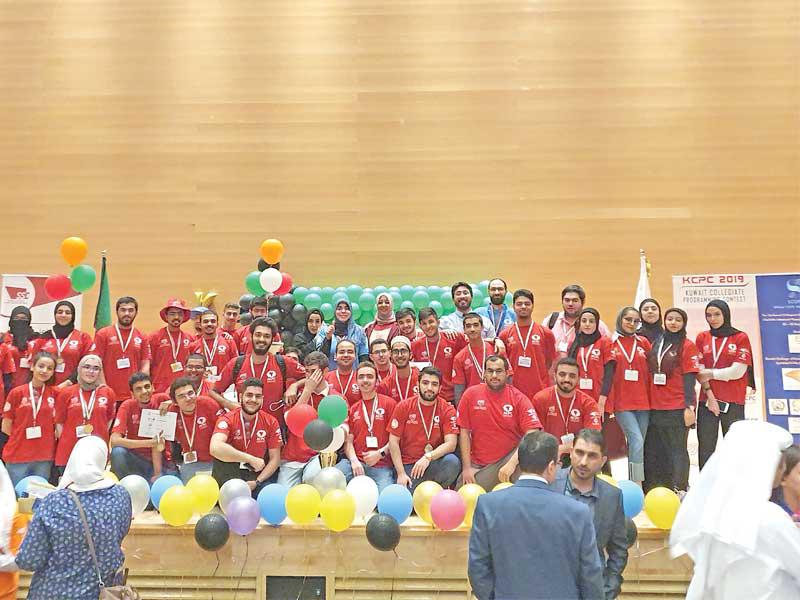 فرق الجامعة المشاركة في المسابقة