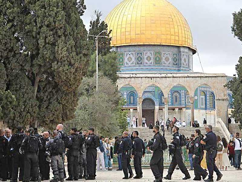  حواجز عسكرية داخل القدس القديمة والطرق المؤدية للمسجد الأقصى