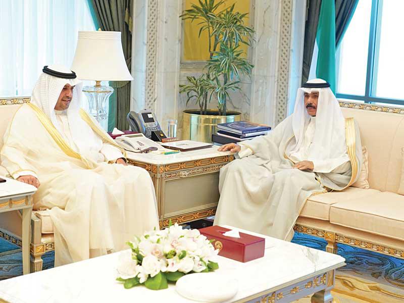 نائب الأمير مستقبلاً أنس الصالح