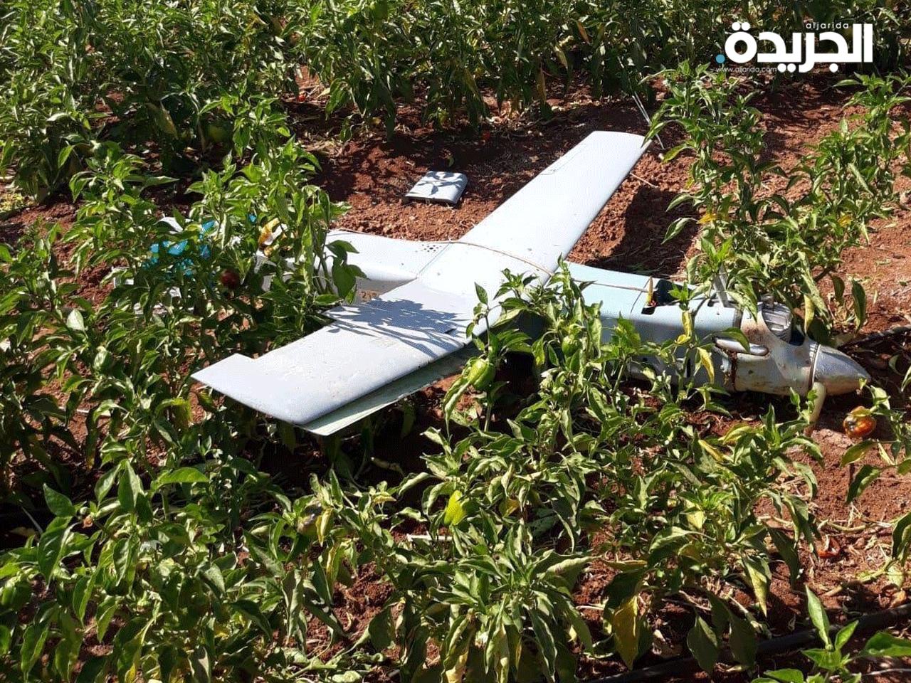 صورة تداولتها مواقع التواصل للطائرة المسيرة التي أسقطها الجيش التركي