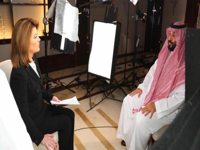 محمد بن سلمان خلال اللقاء