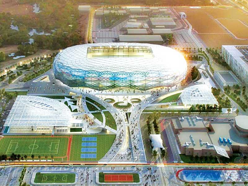 استاد المدينة التعليمية الذي سيحتضن المباراة النهائية لبطولة كأس العالم للأندية 2019