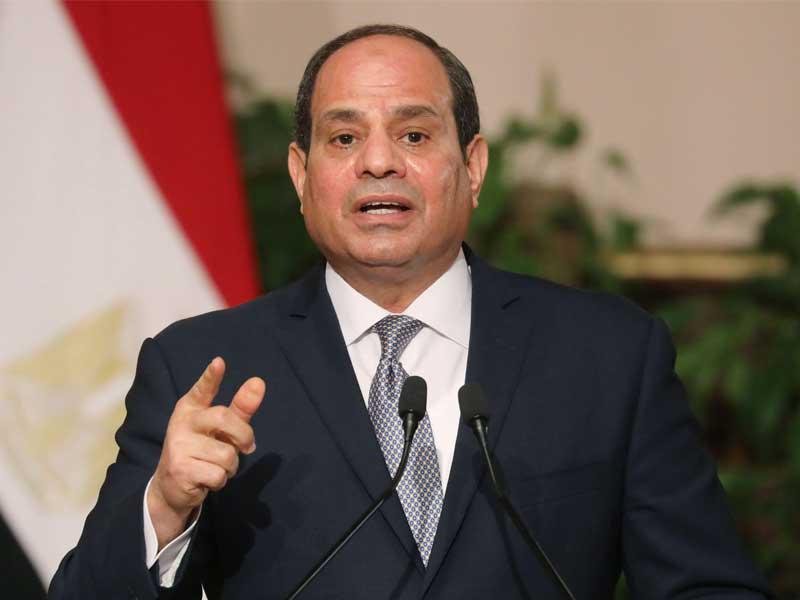  الرئيس المصري عبدالفتاح السيسي