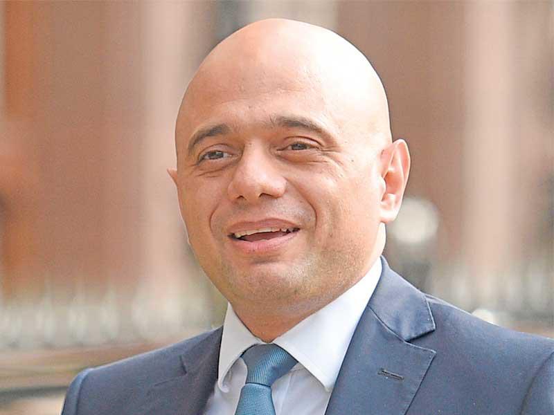 وزير الخزانة البريطاني ساجد جاويد