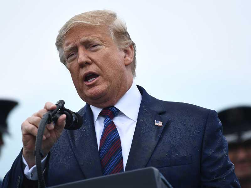 الرئيس الأميركي ترامب