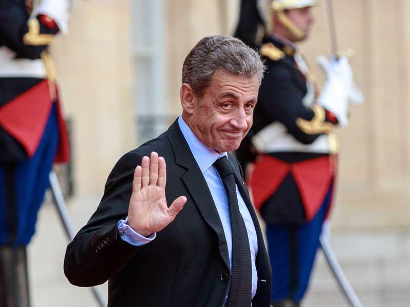 الرئيس الفرنسي الأسبق نيكولا ساركوزي