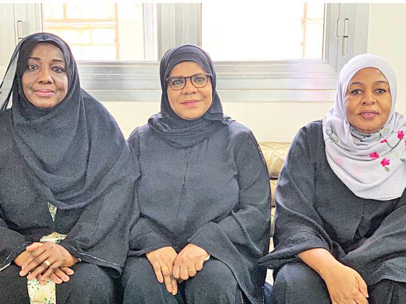 الإدارة النسائية في لجنة التعريف بالإسلام بالروضة