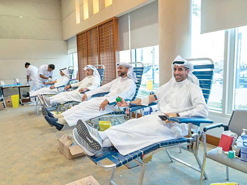 مشاركون في الحملة