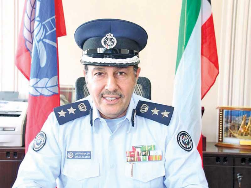 مدير إدارة العلاقات العامة والإعلام بالادارة العامة للاطفاء العميد خليل الامير