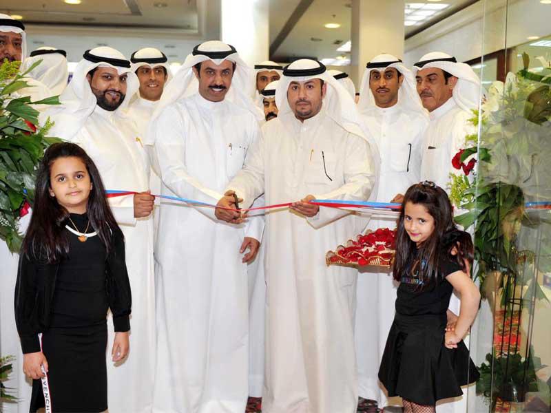 جانب من افتتاح جناح الأسر المنتجة