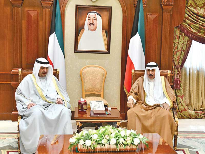 نائب الأمير مستقبلاً انس الصالح أمس