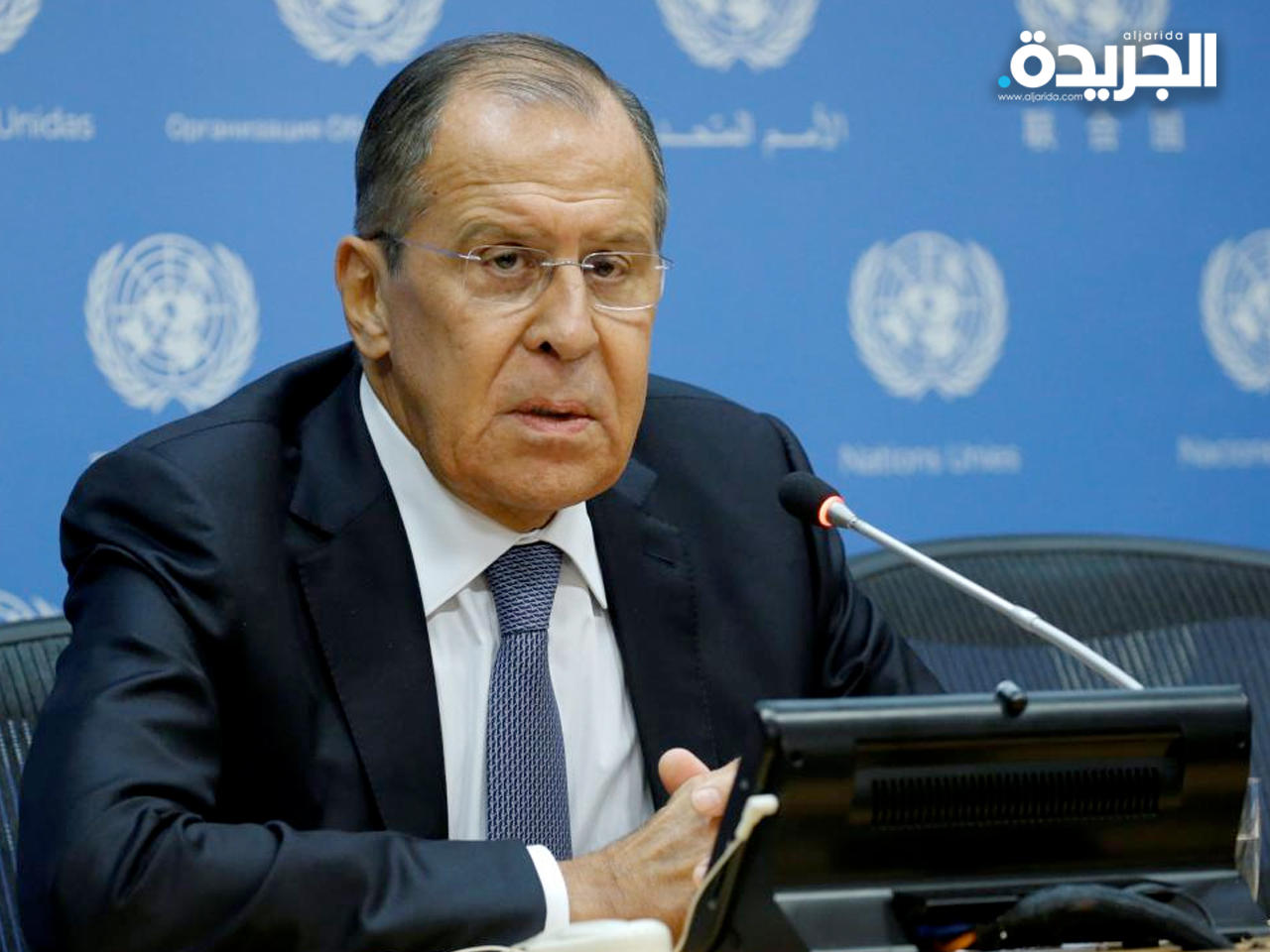 وزير الخارجية الروسي سيرجي لافروف