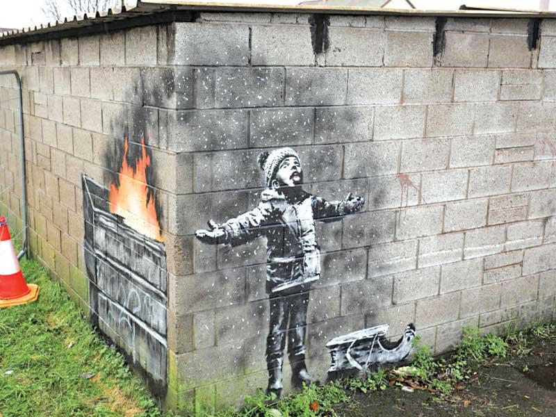 من أعمال بانكسي