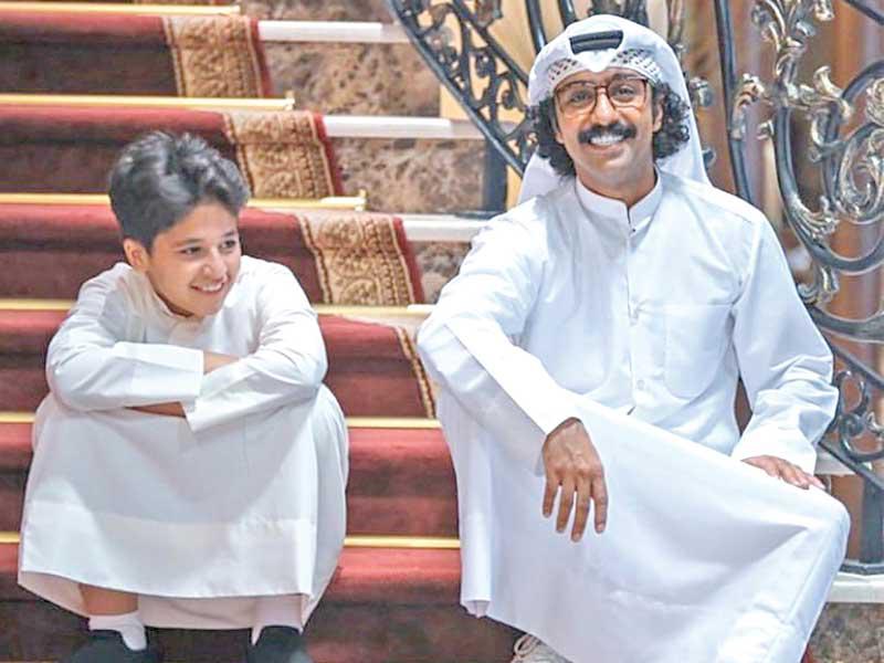 محمد صفر  في مشهد من «والدي العزيز»