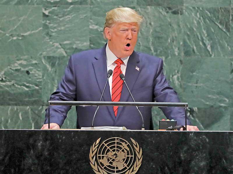 كلمة ترامب الأخيرة في الأمم المتحدة