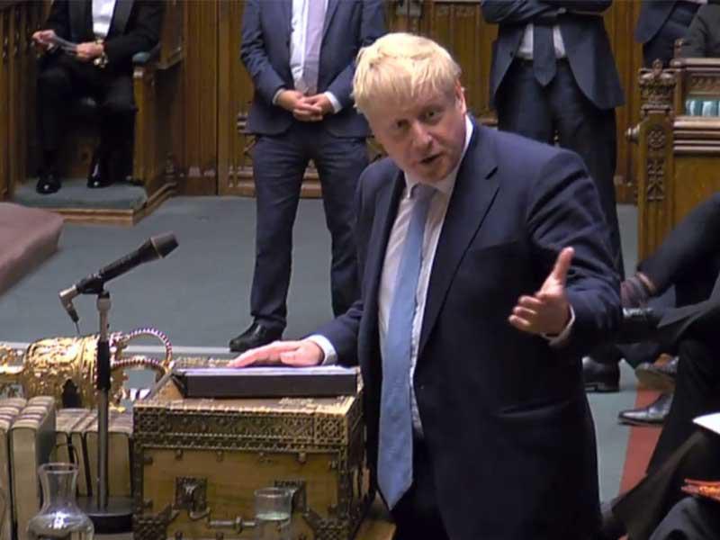 رئيس الوزراء البريطاني بوريس جونسون