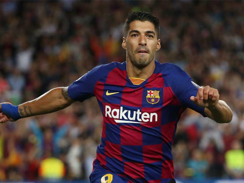 الأوروغوائي لويس سواريز، مهاجم برشلونة الإسباني