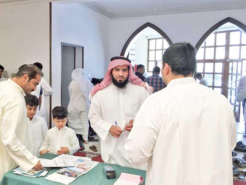 جانب من حملات التبرعات (أرشيف)